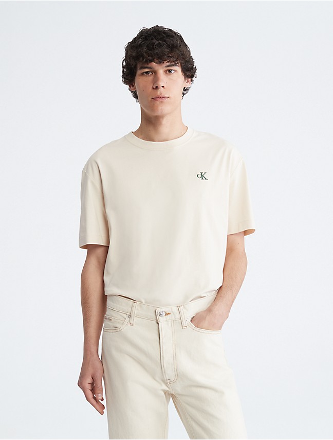 | T-Shirt Cotton Crewneck Klein® Calvin USA Comfort