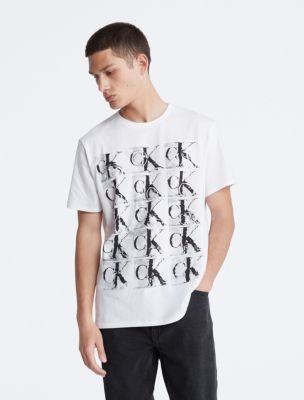 Monogram Logo Graphic Crewneck T-Shirt | Calvin Klein® USA