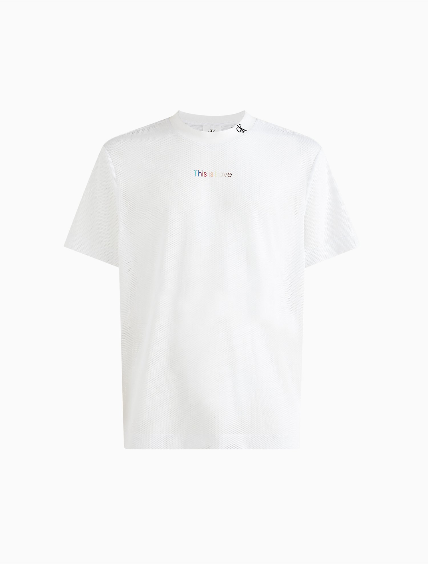 Pride Relaxed Fit Mesh T-Shirt | Calvin Klein® USA