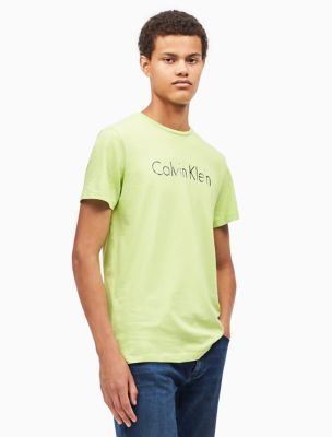 REGULAR FIT SPACE-DYED LOGO T-SHIRT