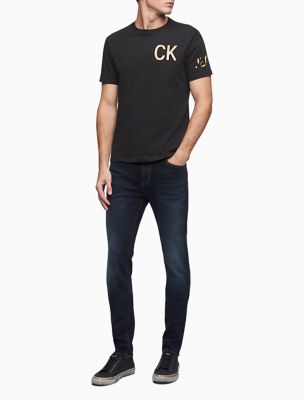 calvin klein t shirt gold