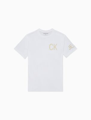 calvin klein t shirt gold