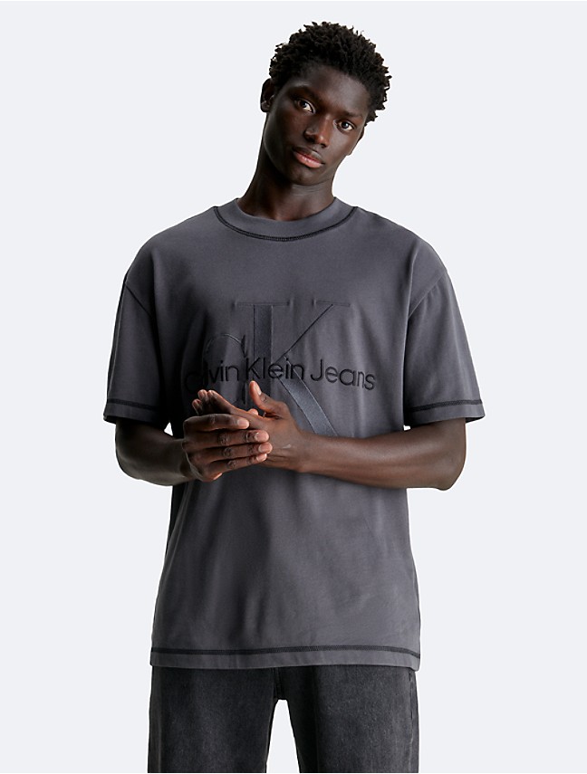 Monogram Logo Crewneck T-Shirt | Calvin Klein® USA