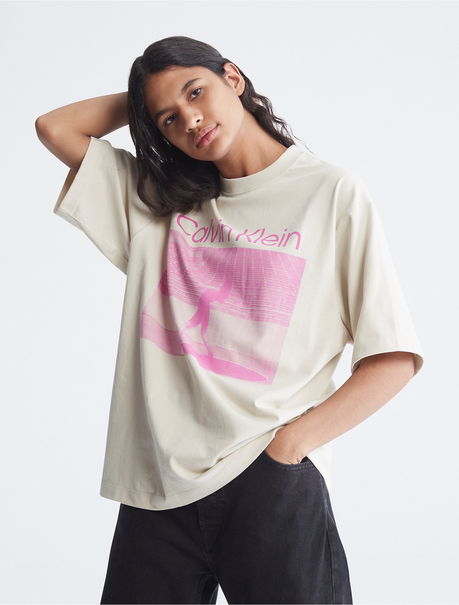 Standards Shot Put Graphic T-Shirt | Calvin Klein® USA
