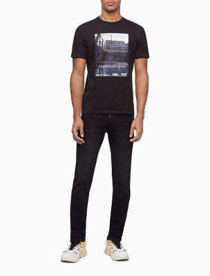 calvin klein mesh t shirt