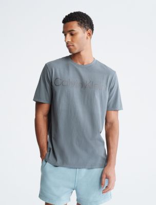 Naturals Tea Dye Logo T-Shirt, Castor Grey