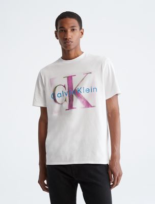 effekt Rektangel ventilator Spray Archive Monogram Logo Crewneck T-Shirt | Calvin Klein