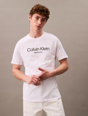 New York Logo Classic Crewneck T Shirt Calvin Klein USA