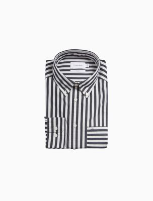 bold stripe dress shirt