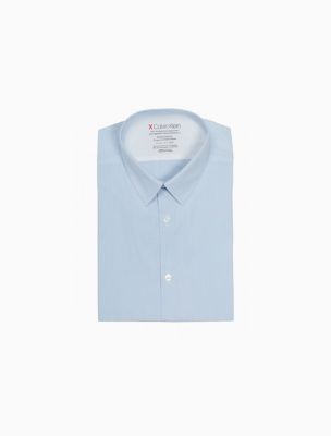 calvin klein men's short sleeve dress shirts