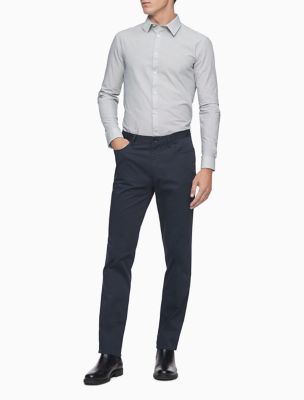 calvin klein x fit dress shirt