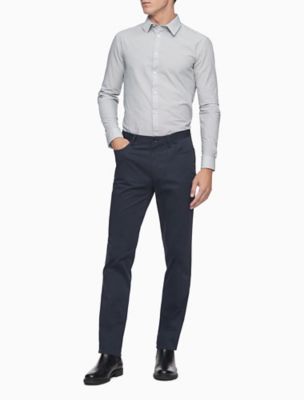 calvin klein extra slim fit dress shirt