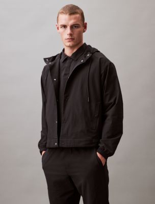 CK Sport Future Icon Windbreaker Jacket, Black Beauty