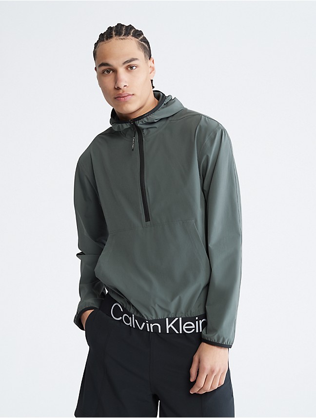 Melange Full Zip Shirt Jacket | Calvin Klein® USA