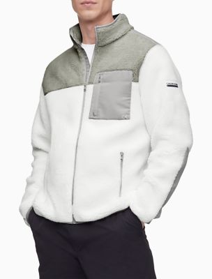 Calvin klein deals fleece