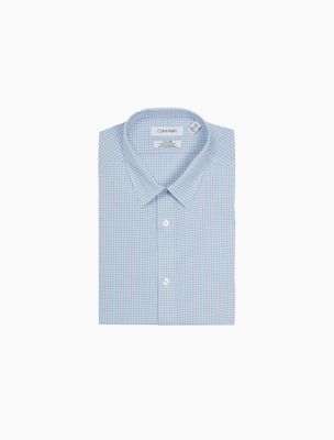 calvin klein slim fit non iron shirt