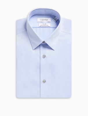 calvin klein men's dress shirts slim fit