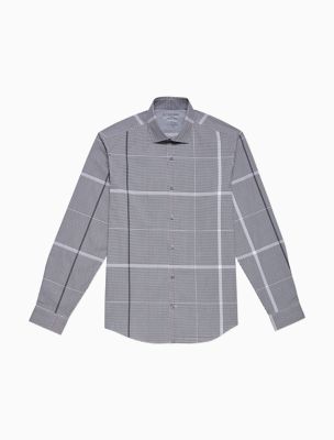 calvin klein burgundy dress shirt