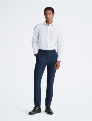 Calvin Klein Crinkle Gauze Collar Neck Long Sleeve Button-Up Blouse