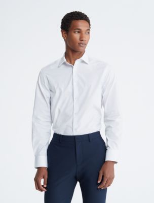 Refined Dot Classic Button-Down Shirt | Calvin Klein® USA