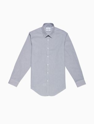 calvin klein slim fit performance non iron dress shirt