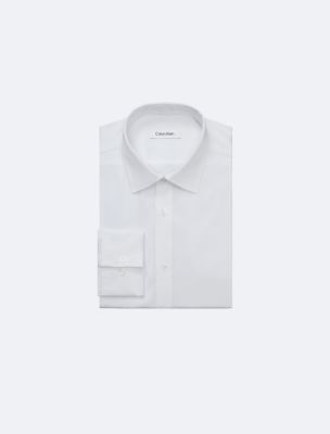 Refined Cotton Solid Classic Button-Down Shirt