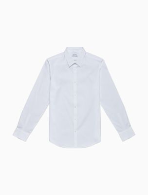 calvin klein white mens shirt