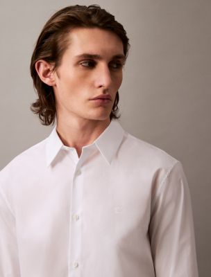 Slim Stretch Button-Down Shirt | Calvin Klein