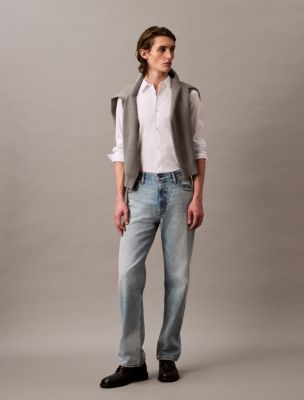 Slim Stretch Button-Down Shirt | Calvin Klein
