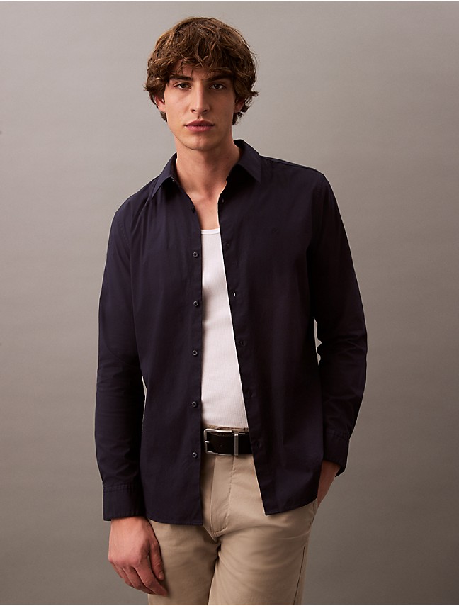 Classic Stretch Button-Down Shirt | Calvin Klein Classic Stretch Button-Down Shirt | Calvin Klein
