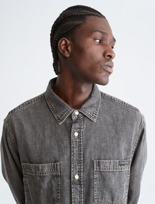 The Shirt - The Signature Shirt in Denim, Women's Size XXL - No Gape Technology for The Perfect Fit