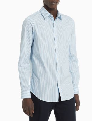 calvin klein slim fit stretch shirt