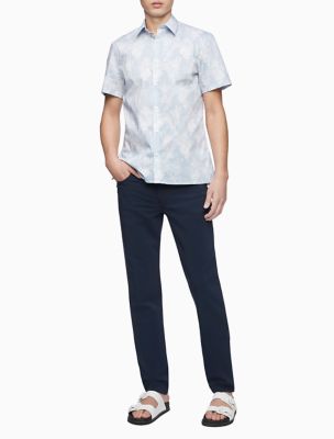 calvin klein jeans button down shirt