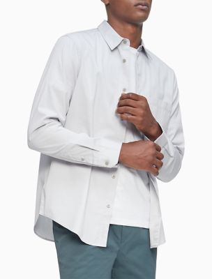 Button-Down Easy Shirt, Quiet Grey