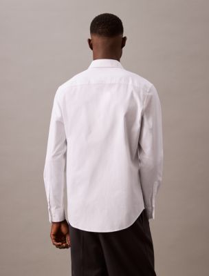 Solid Oxford Classic Button-Down Shirt | Calvin Klein Solid Oxford Classic Button-Down Shirt | Calvin Klein