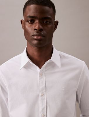 Solid Oxford Classic Button-Down Shirt | Calvin Klein Solid Oxford Classic Button-Down Shirt | Calvin Klein