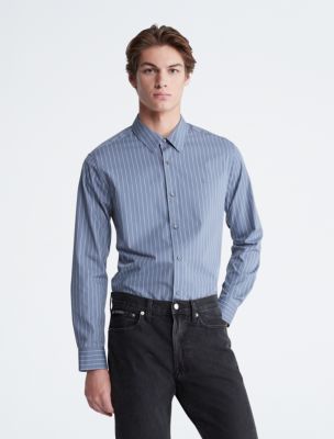 Thin Stripe Classic Button-Down Shirt