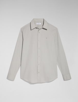 Shop Men's Short & Long Sleeve Button Ups | Calvin Klein