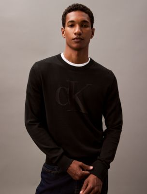 Calvin klein sweater grey on sale