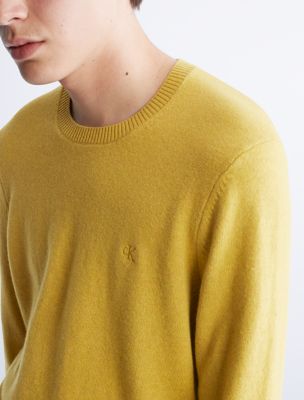 MERINO WOOL BLEND CREWNECK SWEATER – G/FORE