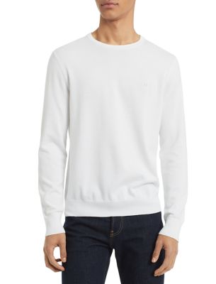 calvin klein black jumper mens