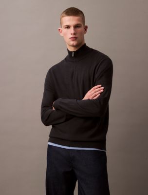 Calvin klein zipper sweater online