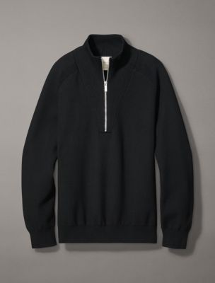 Tech Knit Quarter Zip Sweater