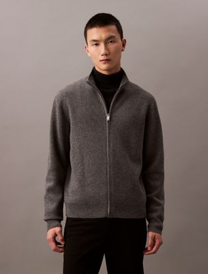 Cashmere Lightweight Zip Jacket | Calvin Klein® USA