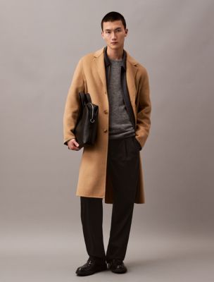Refined Alpaca Wool Blend Knit Sweater | Calvin Klein