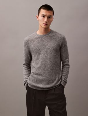 Refined Alpaca Wool Blend Knit Sweater | Calvin Klein