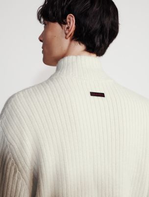 Ribbed Zip Sweater | Calvin Klein Ribbed Zip Sweater | Calvin Klein