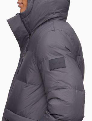 Recycled Nylon Parka Coat