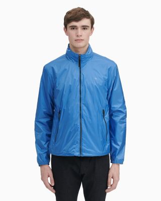 calvin klein nylon hooded jacket