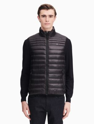 calvin klein men's packable vest